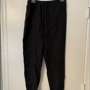 Black joggers